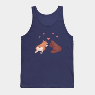 Puppy Love Butts Tank Top